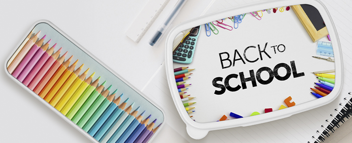 6 Sublimationsartikel für Back2School mit Stil!