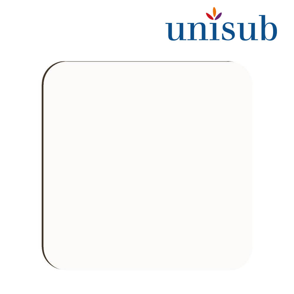 Unisub Sublimation Coaster - 90 x 90 x 3,18 mm