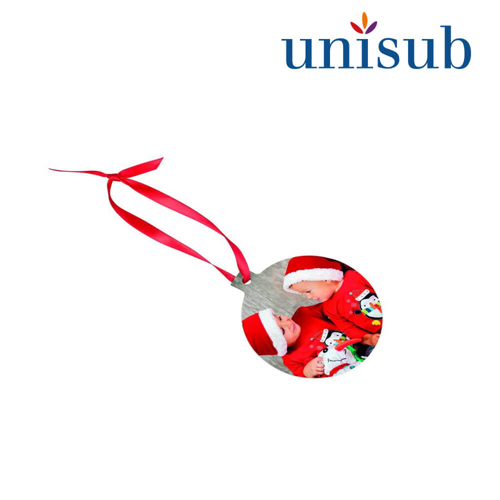 Unisub Sublimation Ornament - Ball 2 Sided