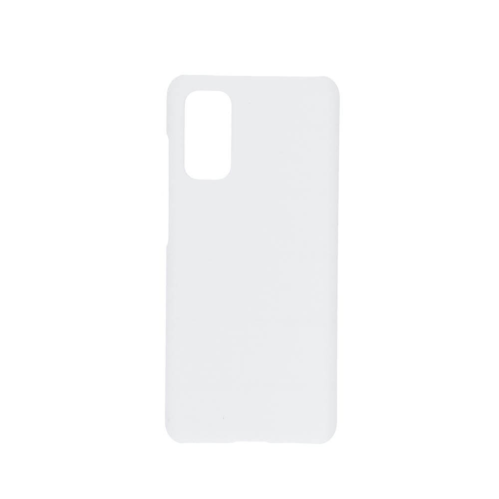3D Samsung Galaxy S20 Sublimation Phone Case - Matte White Backside View