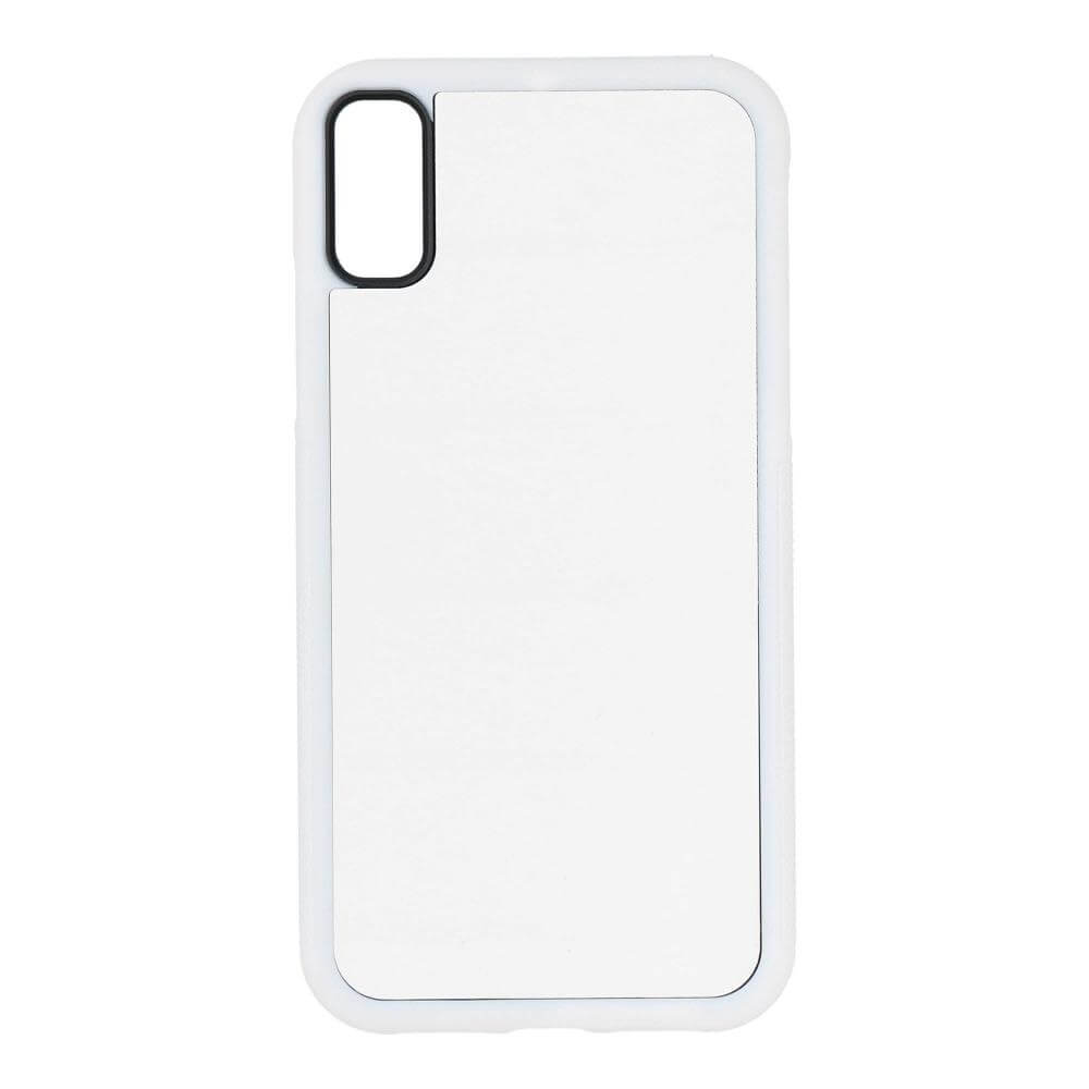 Apple iPhone XR Sublimation Phone Case - Rubber White Back Cover