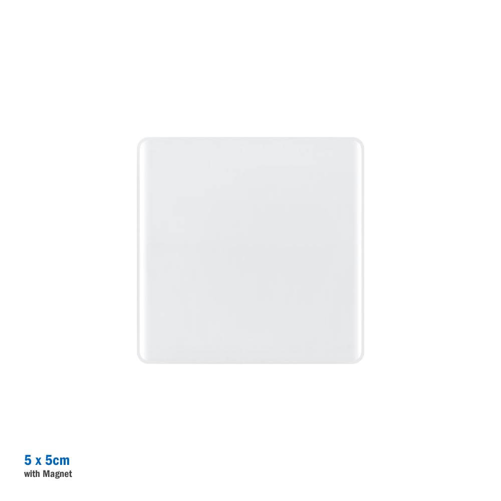 Ceramic Sublimation Tile with Magnet - 50 x 50 mm