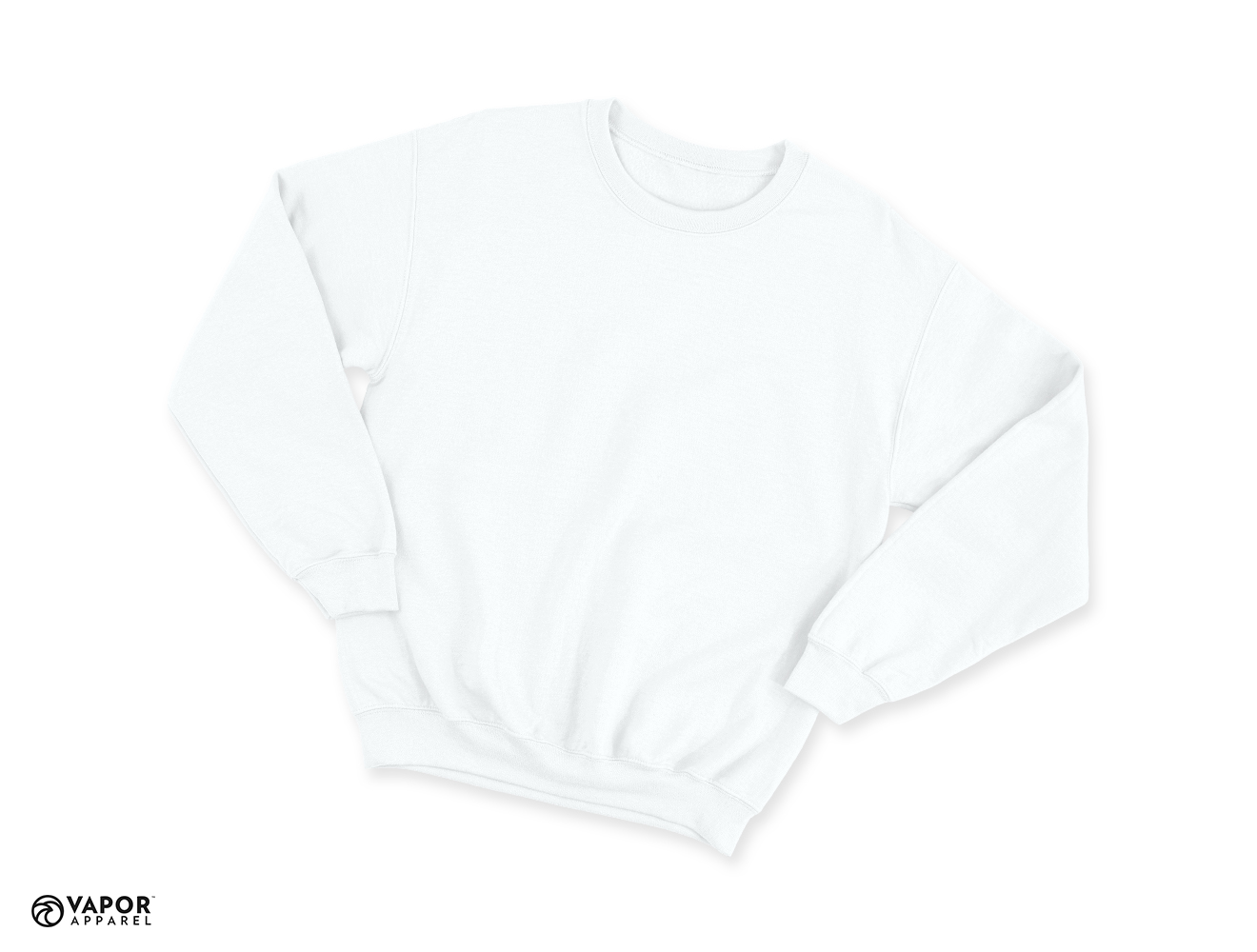 Vapor Basic Sweatshirt White - XXL
