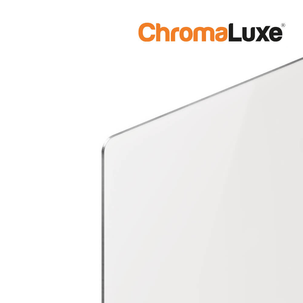 ChromaLuxe Photo Panel Matte White