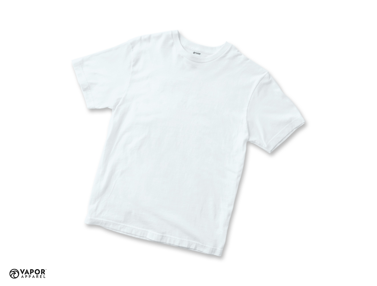 Vapor Sublimation T-Shirt for Adults size L - White