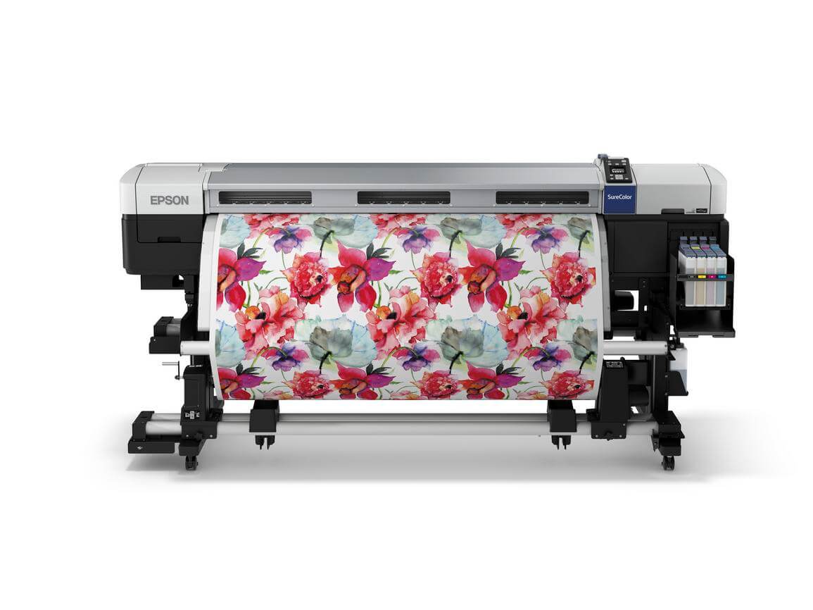 Epson SureColor SC-F7200 hdK Sublimation Printer Printed View