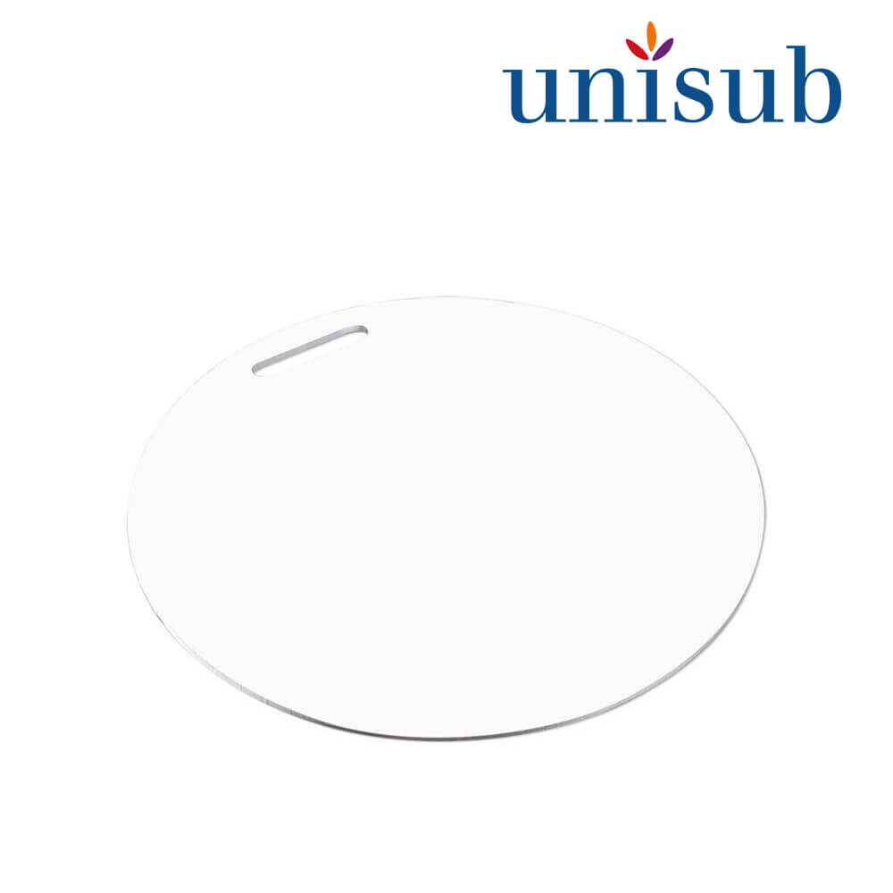 Unisub Sublimation Bag Tag - Round 2 sided