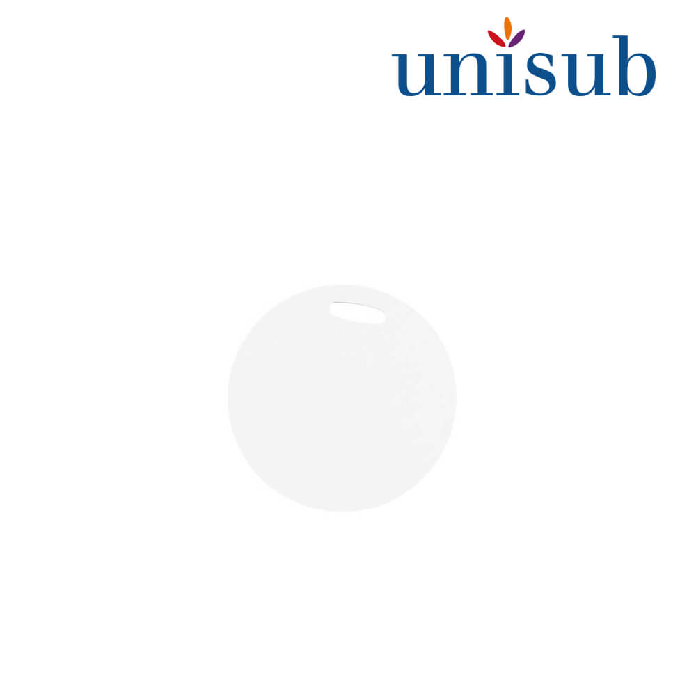 Unisub Sublimatie Bagagelabel FRP - Rond 2-Zijdig