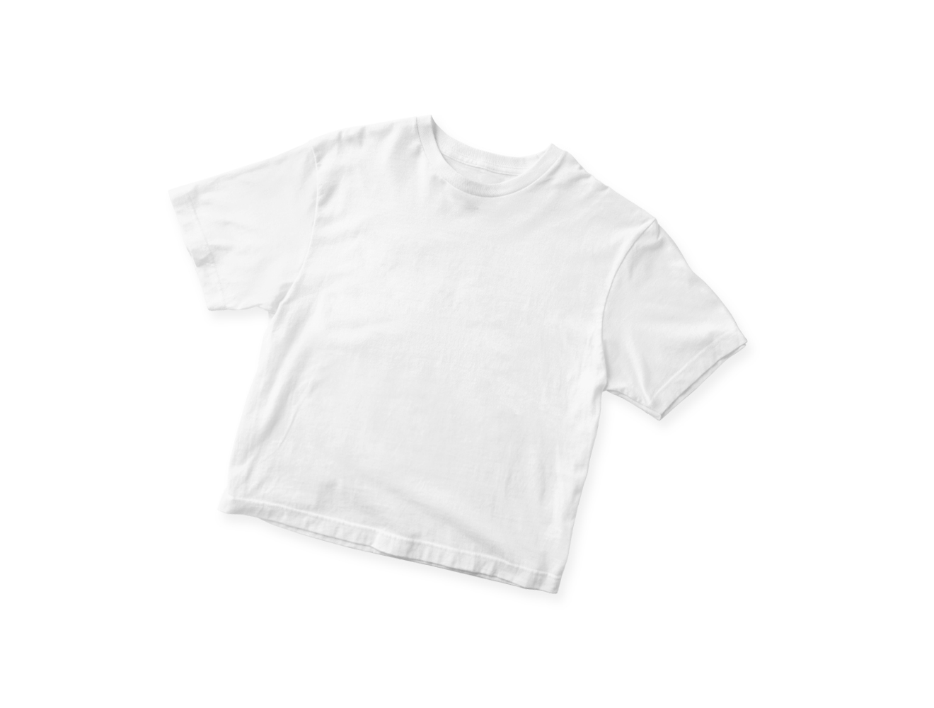 T-Shirt de Sublimation en Taille Junior 14 ans - Blanc