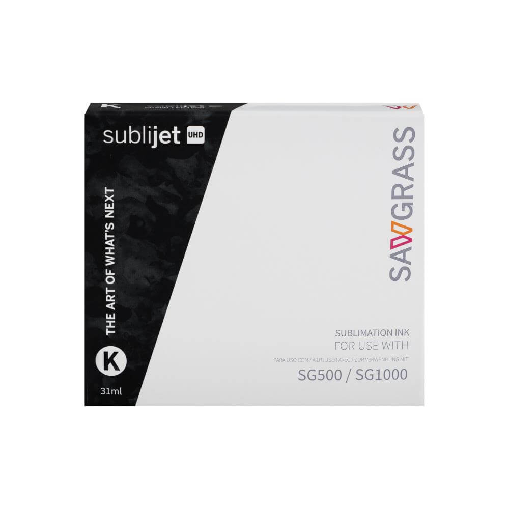 SubliJet-UHD Standard Cartridge Set - Sawgrass SG500 & SG1000 Sublimation Ink Black