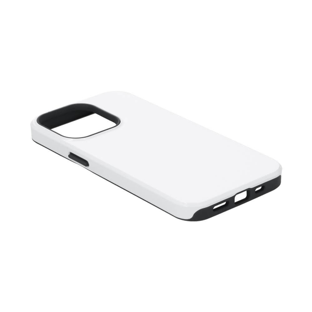 3D Apple iPhone 13 Pro Sublimation Tough Case - Gloss White