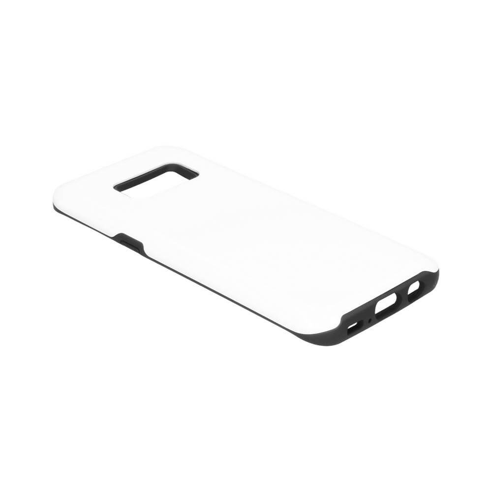 3D Samsung Galaxy S8 Sublimation Tough Case - Gloss White
