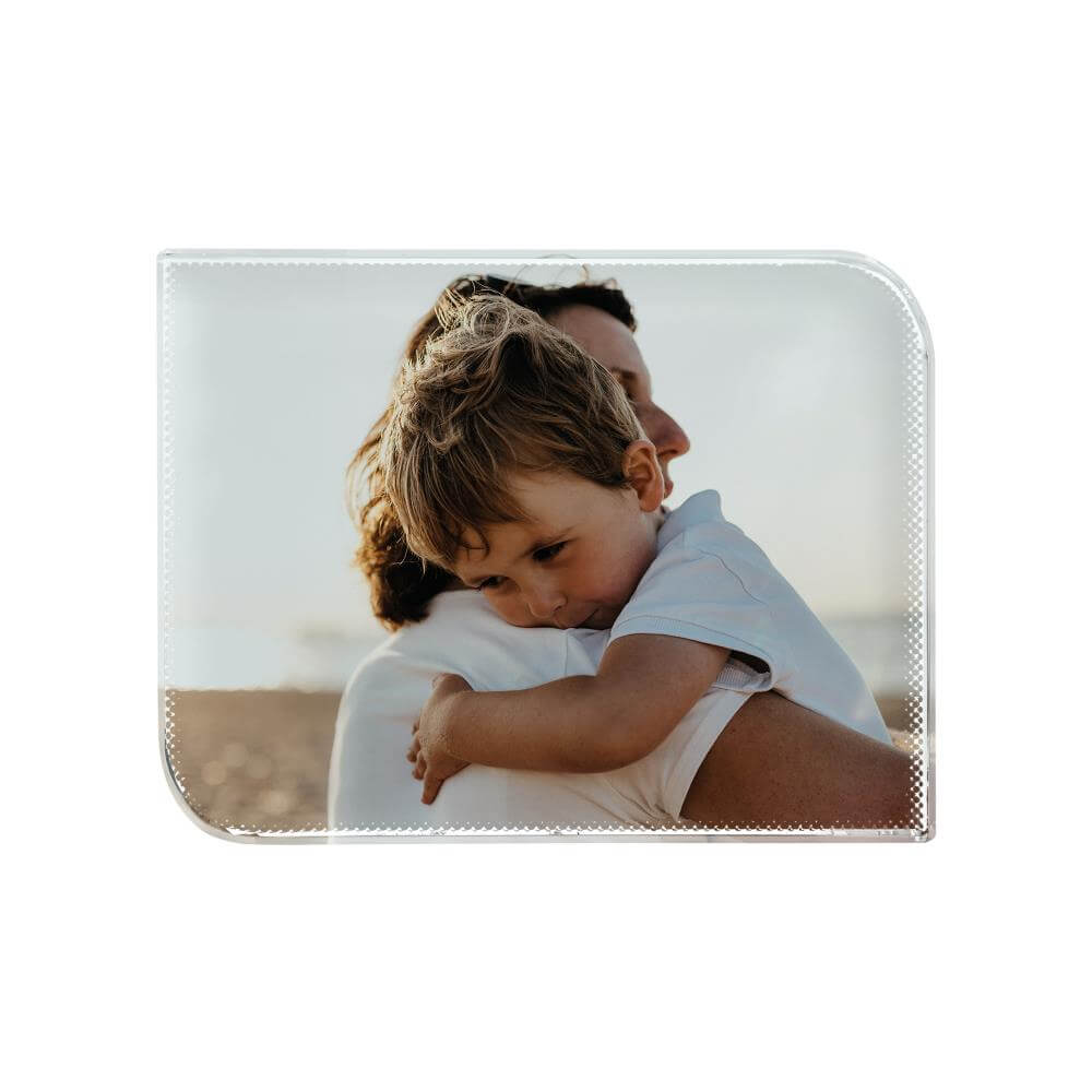Rectangle Sublimation Photo Crystal - 60 x 80 mm Printed